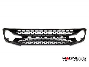 Ford Bronco Front Grille - OEM High End Style - IAG - I-Line - Gloss Black